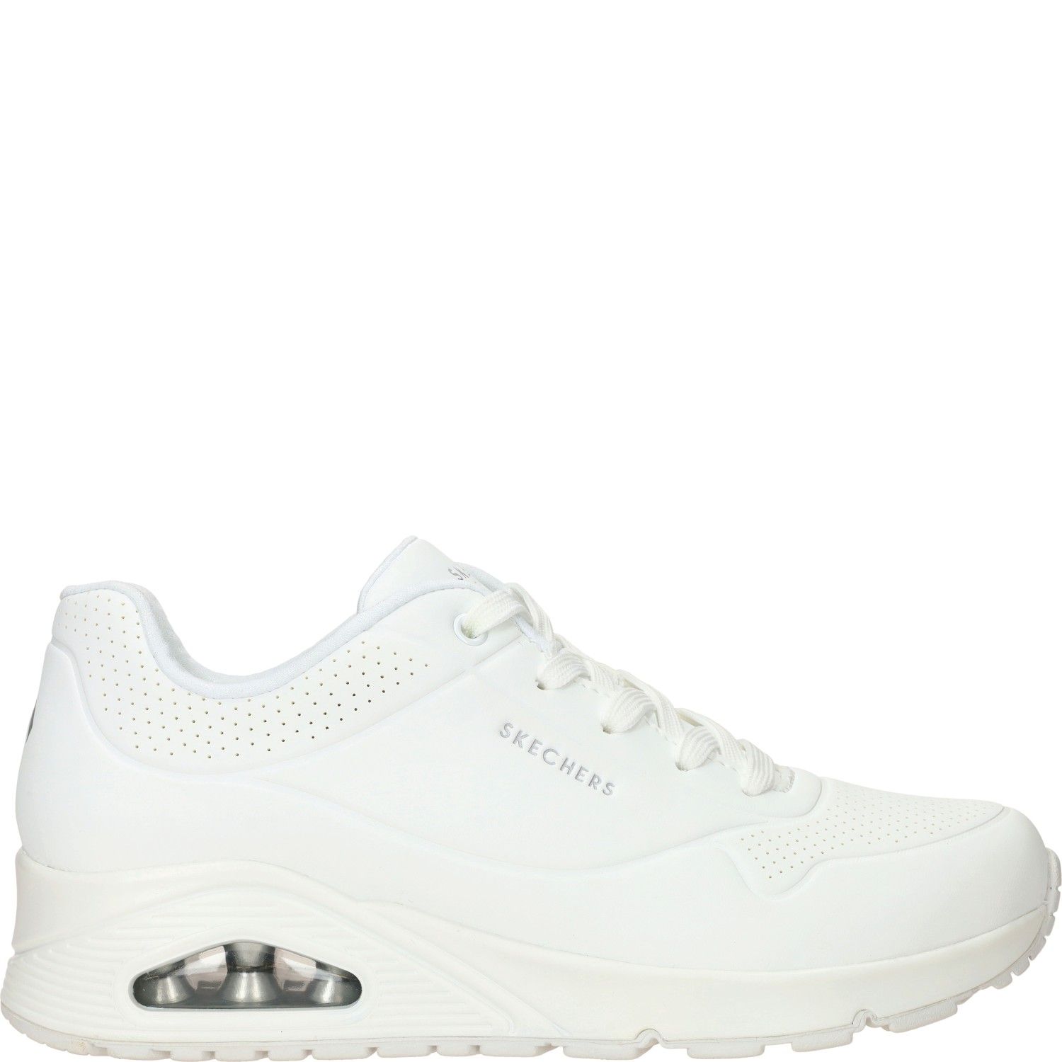 Skechers Uno Stand On Air Sneaker Dames Wit