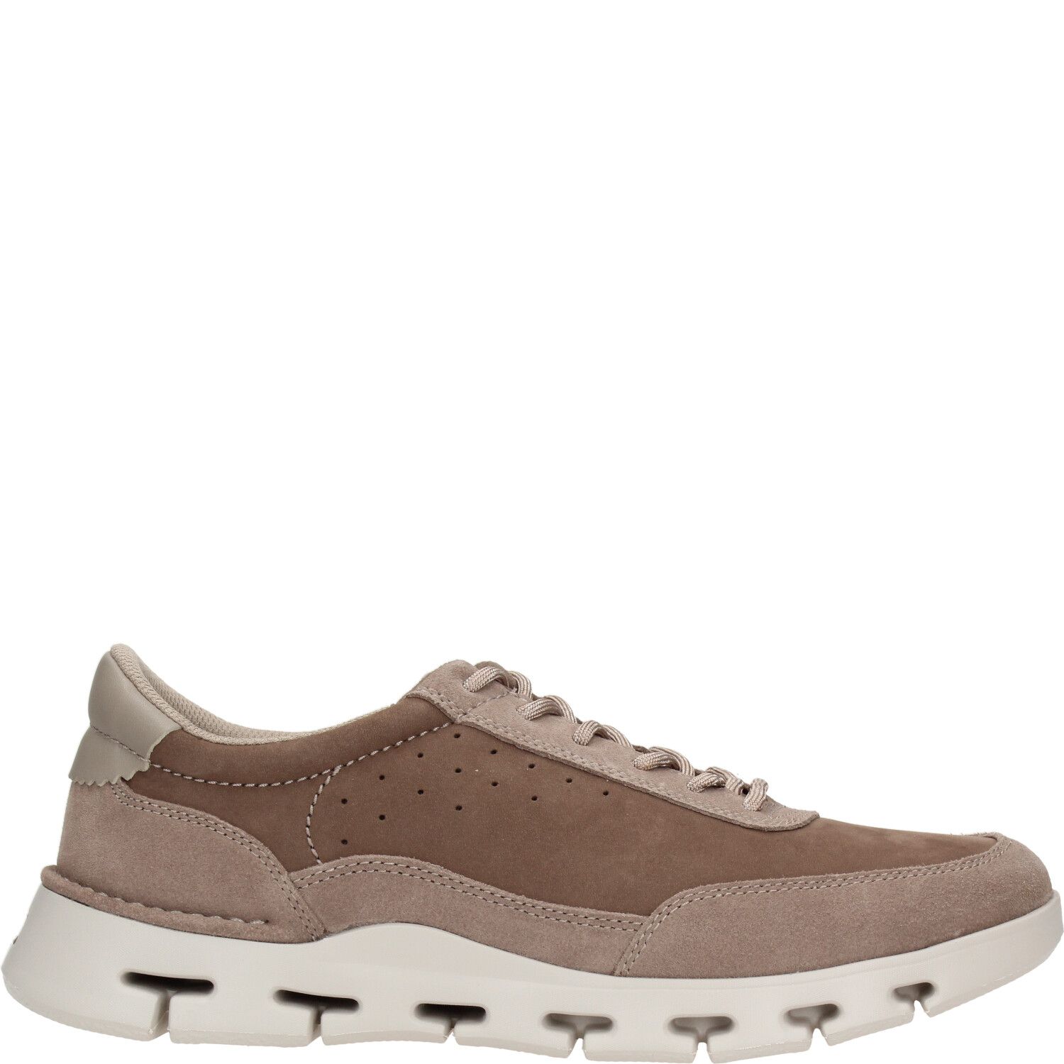 Clarks Nature X One Sneaker Heren Taupe