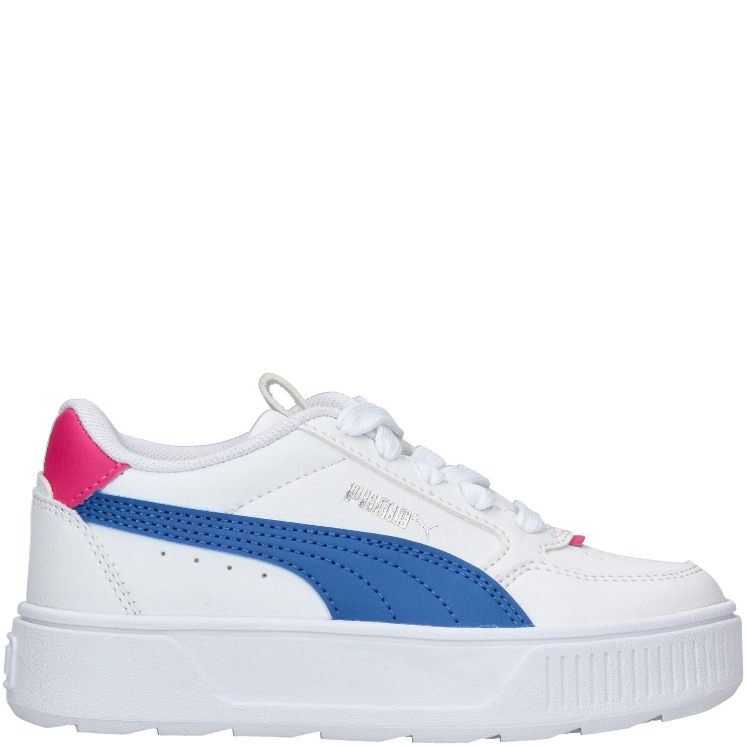 Puma Karmen Rebelle Sneaker Meisjes Wit-Blauw-Roze