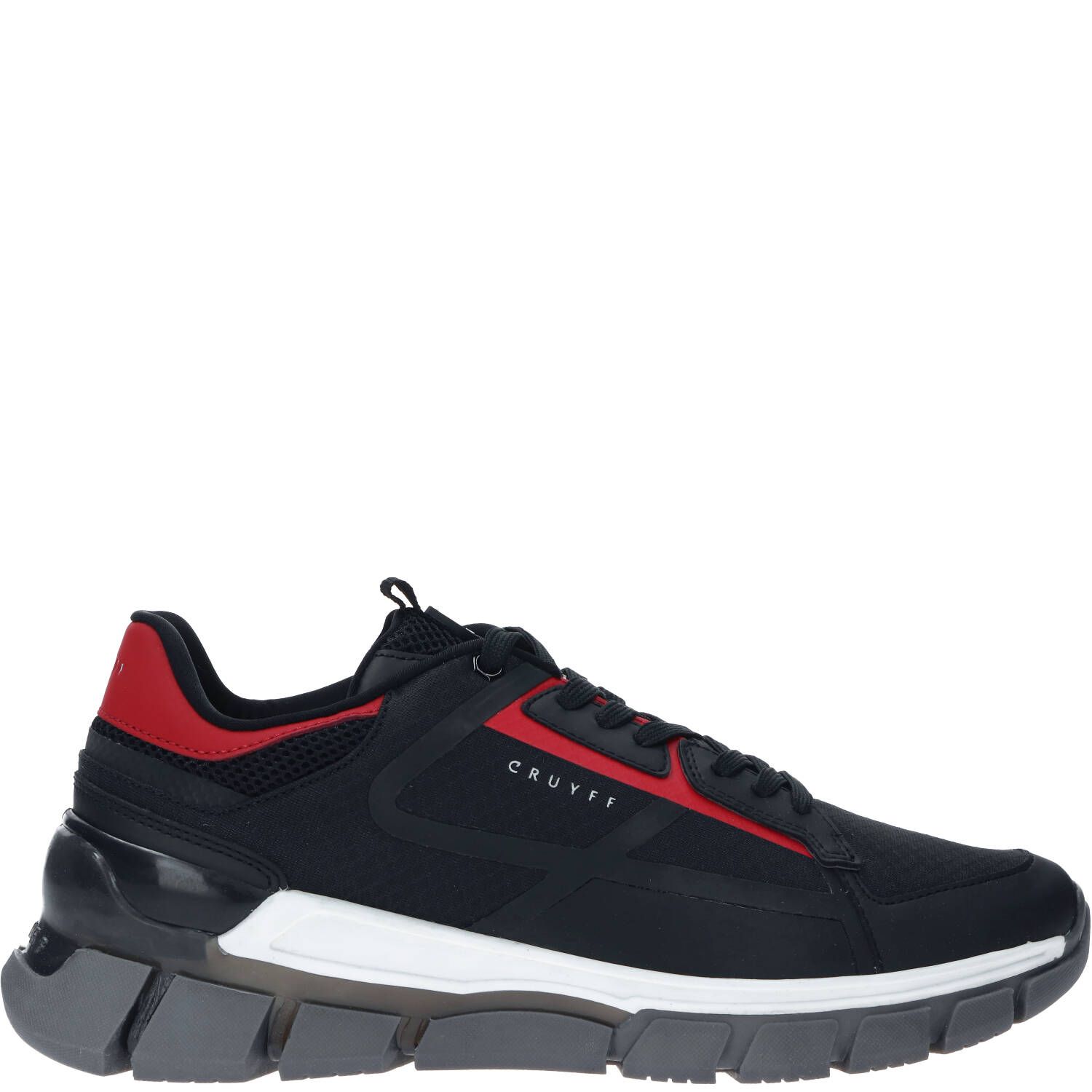 Cruyff Todo Estrato Sneaker Zwart/Rood online kopen