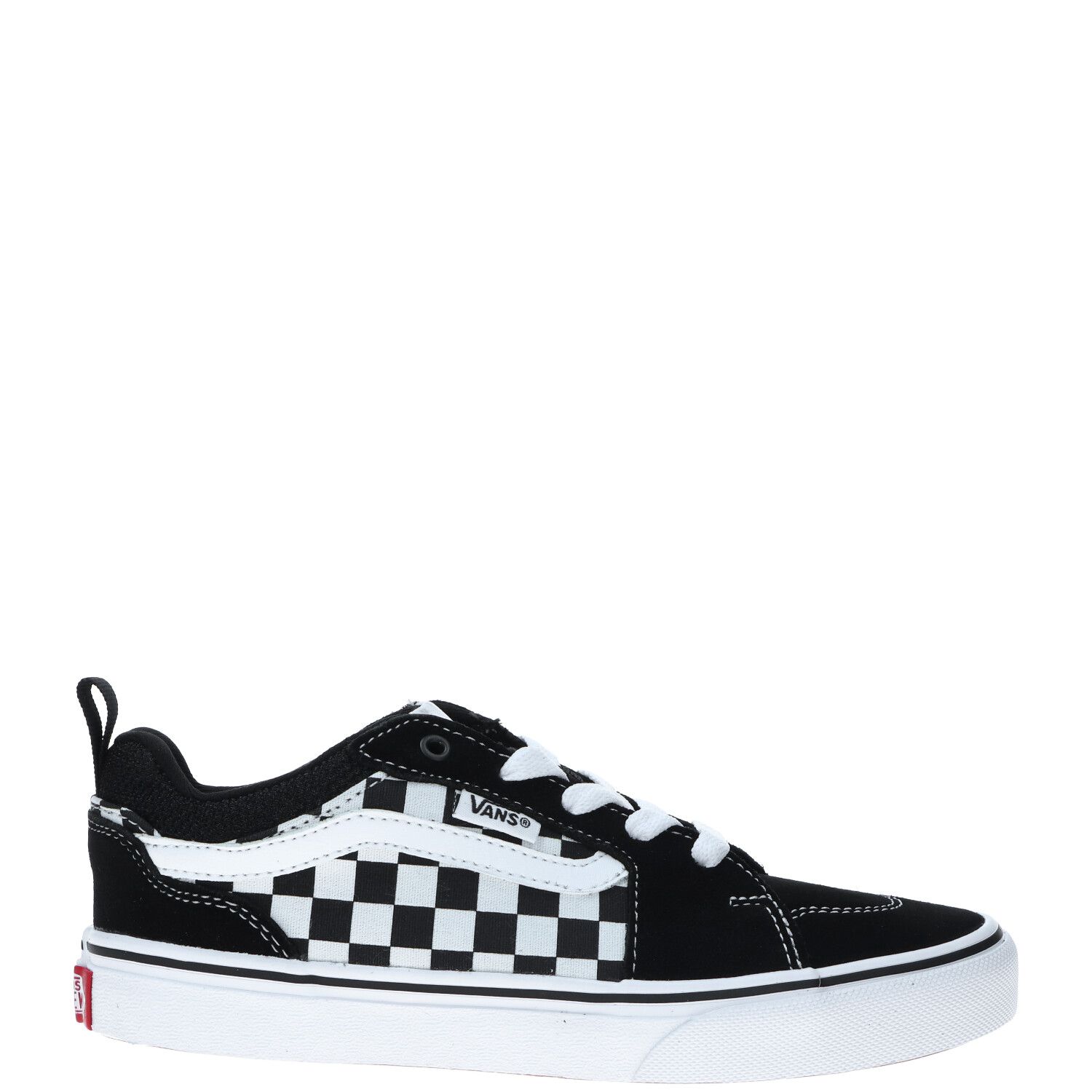 Vans Filmore Checkerboard Sneaker Meisjes Zwart online kopen