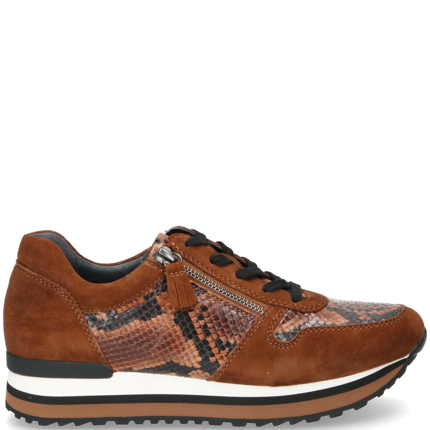 Gabor Sneaker Dames Bruin/Cognac/Multi/Zwart online kopen