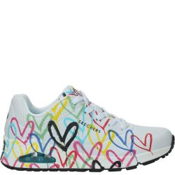 Skechers Uno Spread The Love sneaker by James Goldcrown