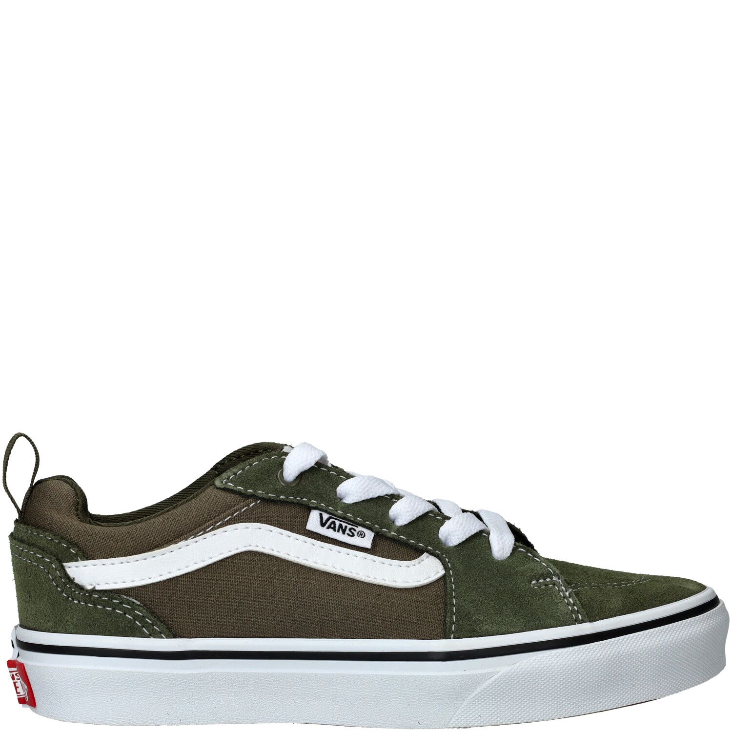 Vans YT Filmore Jongens Sneakers - Grape Leaf/White - Maat 33