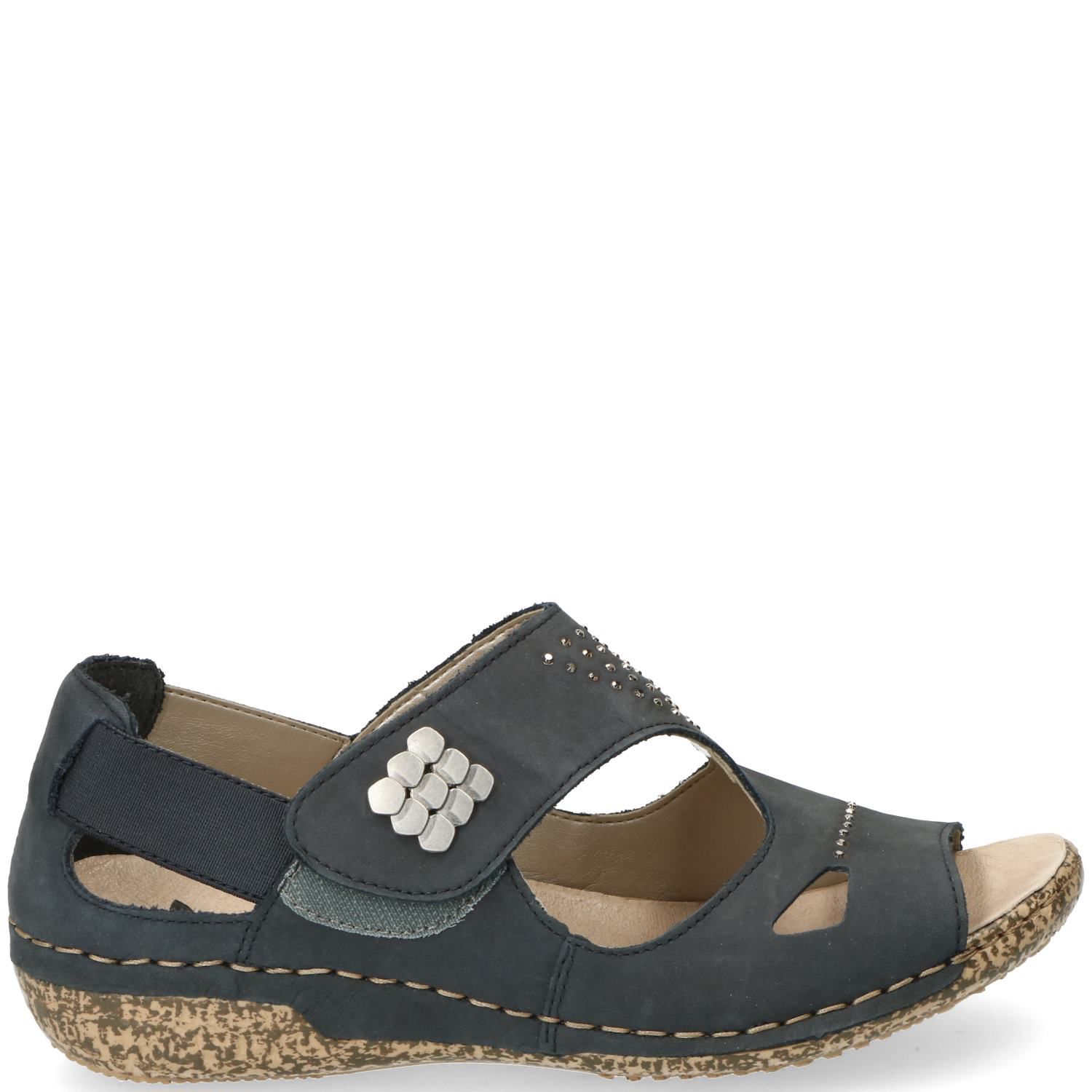 Rieker comfort dames sandalen Blauw online kopen