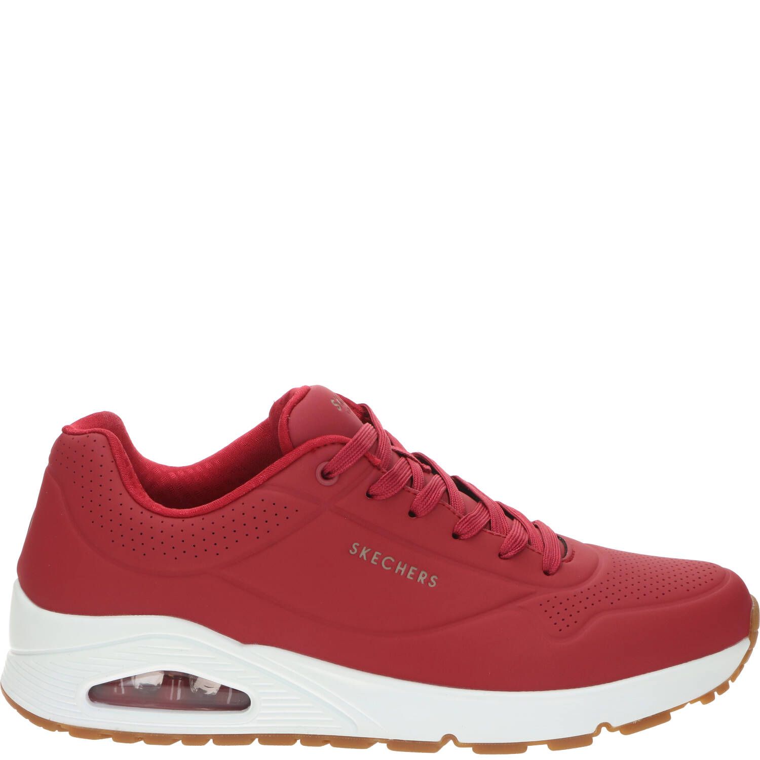 Skechers Uno Stand On Air Sneaker  Rood