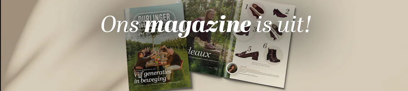 Ons magazine is uit! Het Durlinger najaarsmagazine 2026, 145 jaar Durlinger
