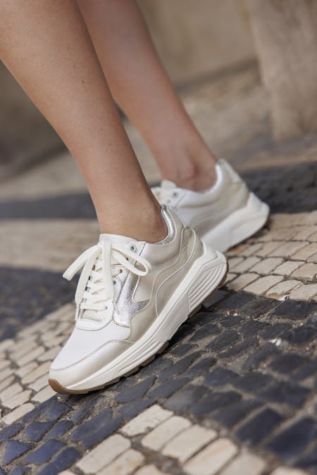 Afbeelding Xsensible Golden Gate Stretchwalker Zilver Wit
