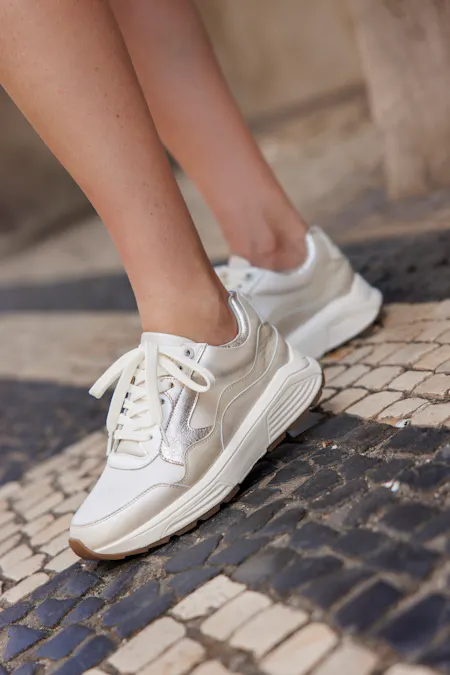 Afbeelding Xsensible Golden Gate Stretchwalker Zilver Wit