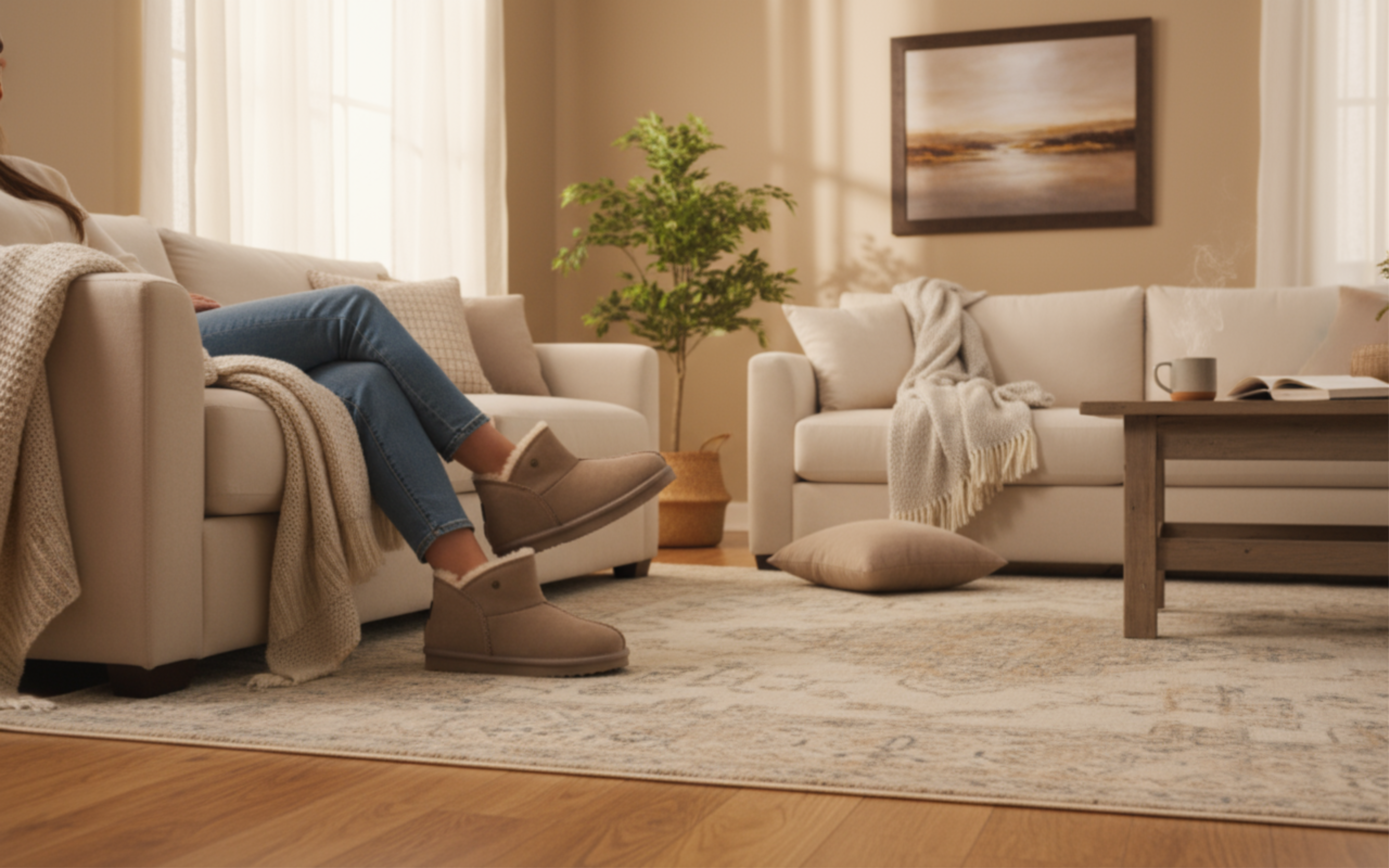 dames-pantoffels-beige-met-warme-voering.