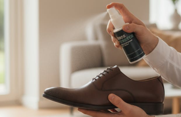 hoe loop je leren schoenen uit